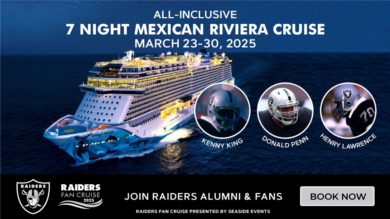 Las Vegas Raiders announce inaugural Raiders Fan Cruise presented by ...