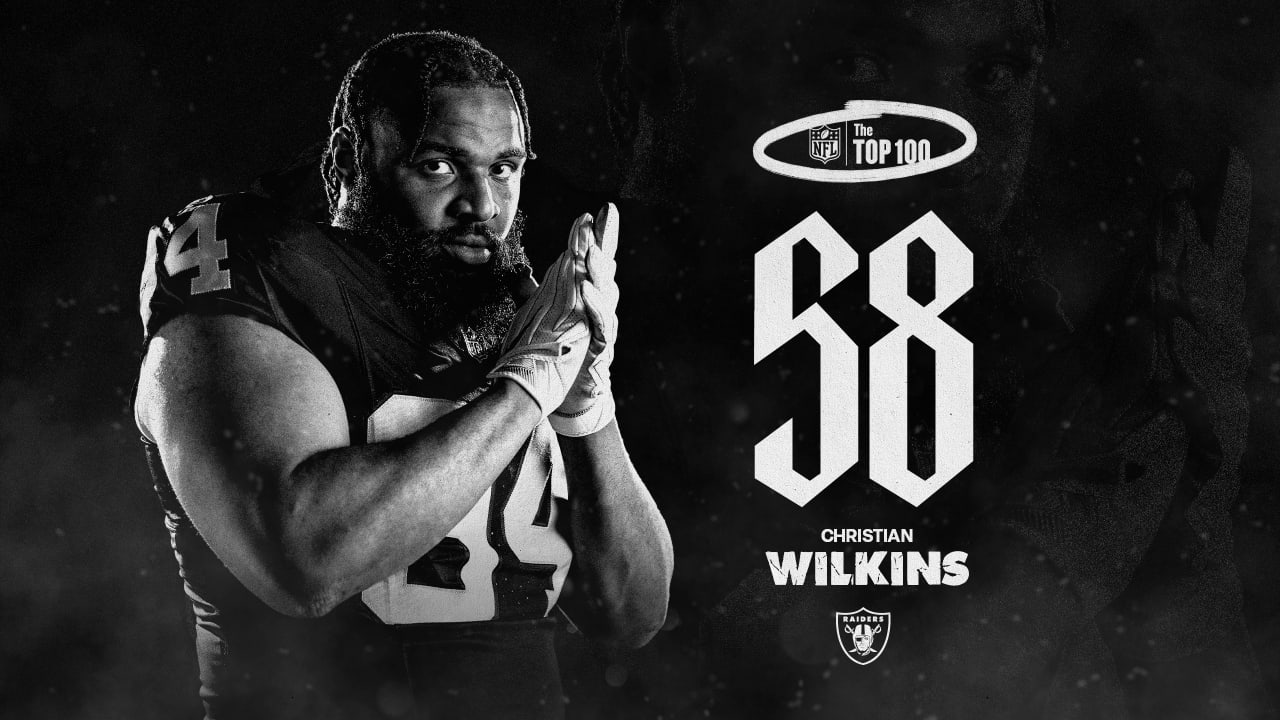 Christian Wilkins ranked No. 58 on NFL’s Top 100 Players of 2024 list