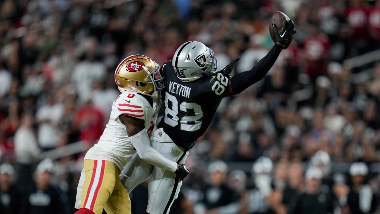 Raiders 2024 Preseason Week 3 Highlights vs. 49ers Ramel Keyton's one