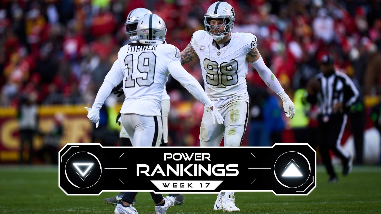 Las Vegas Raiders Climb Power Rankings With Maxx Crosby's Outstanding ...