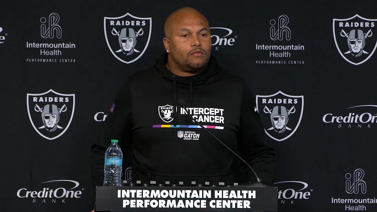 Antonio Pierce on Aidan O'Connell, Week 6 vs. Steelers and more 2024