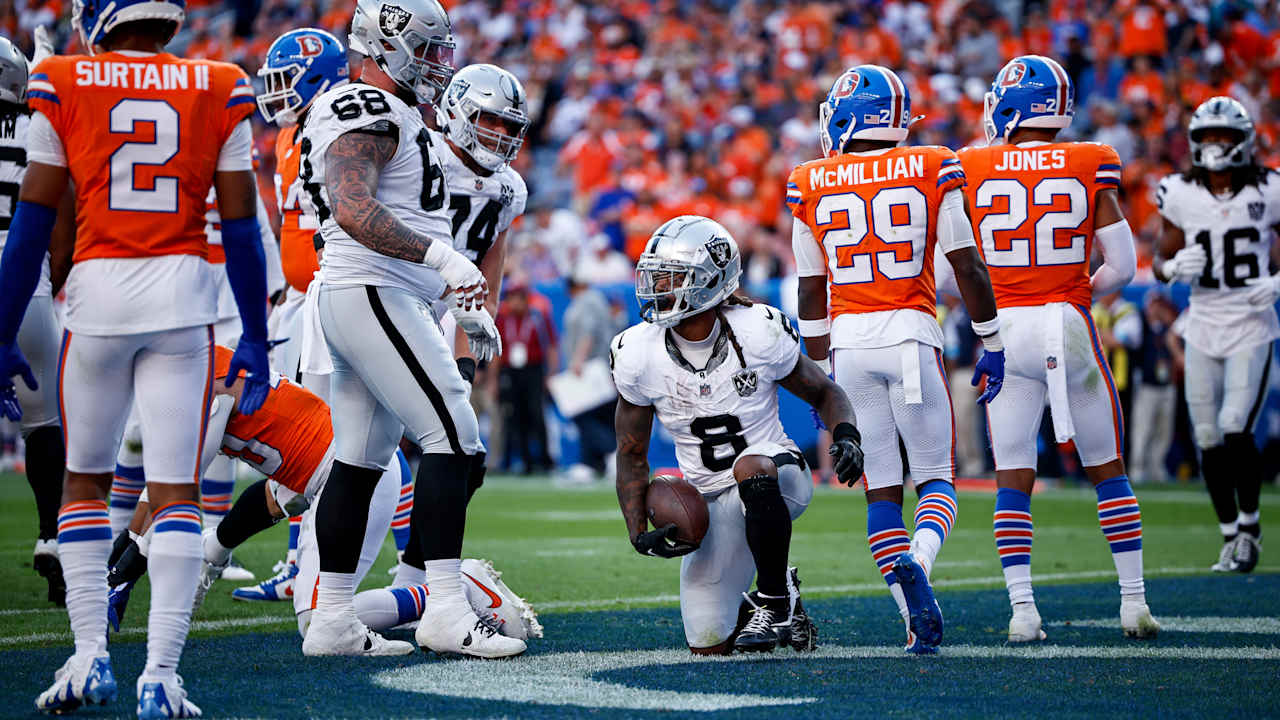 Raiders 2024 Week 5 Highlights vs. Broncos Ameer Abdullah's 3yard
