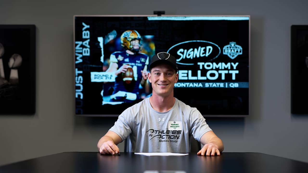 Raiders sign sixth-round pick WR Tommy Mellott