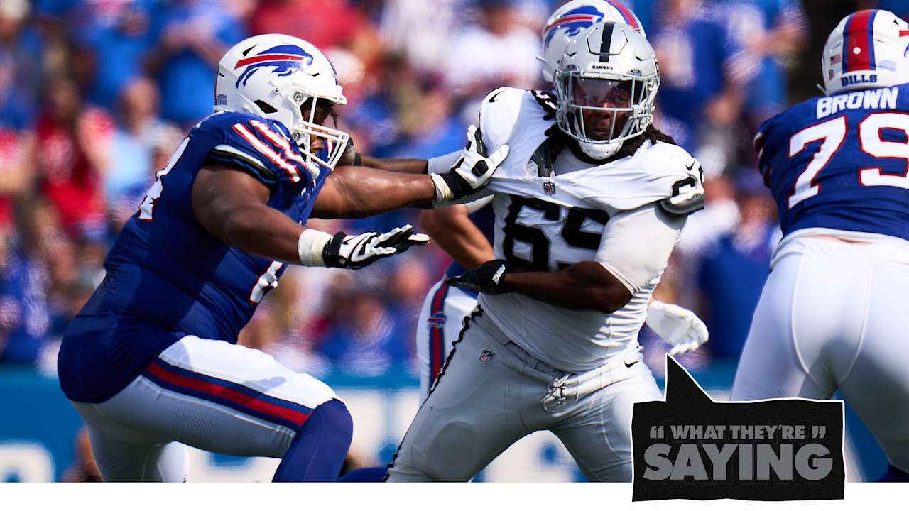 What the Bills are saying about the Raiders ahead of the Week 6 matchup