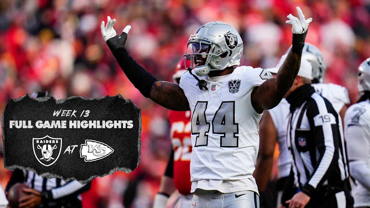 Raiders 2024 Week 13 Highlights vs. Kansas City Chiefs Full game