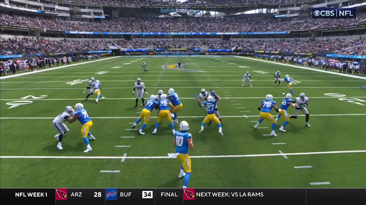 Raiders 2024 Week 1 Highlights vs. Chargers Jakorian forces