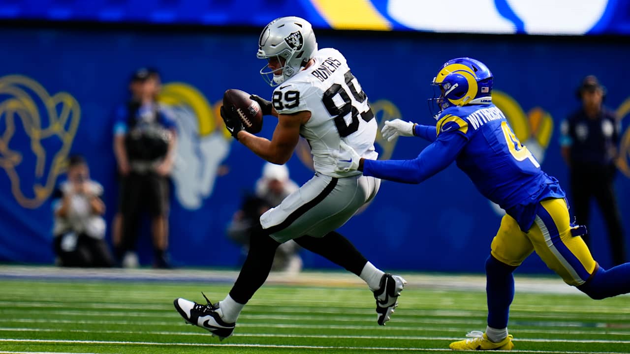 Rookie Brock Bowers’ consistent performance wasn’t enough to get the Raiders over the hump in Los Angeles