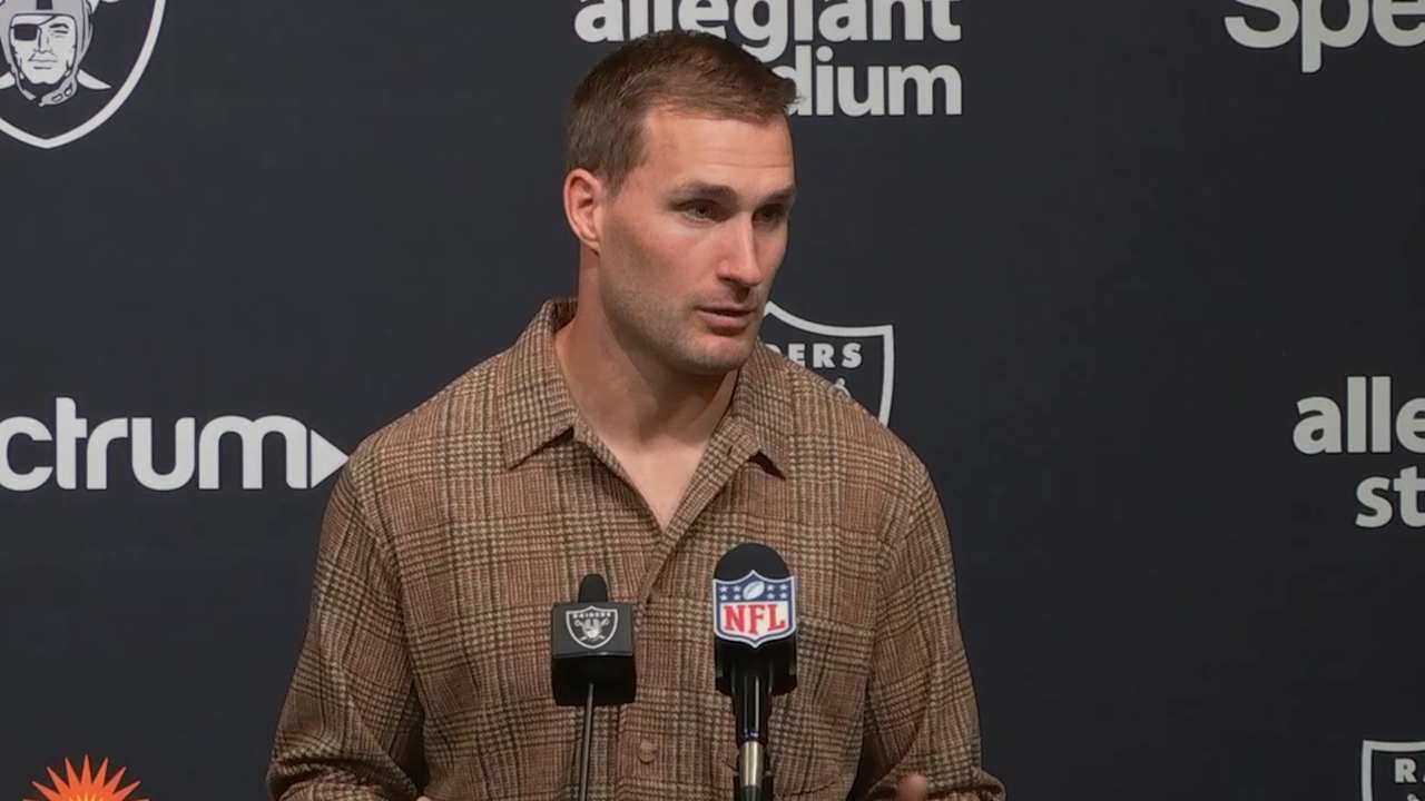 Kirk Cousins talks to the media postgame | Week 7 vs. Los Angeles Rams ...