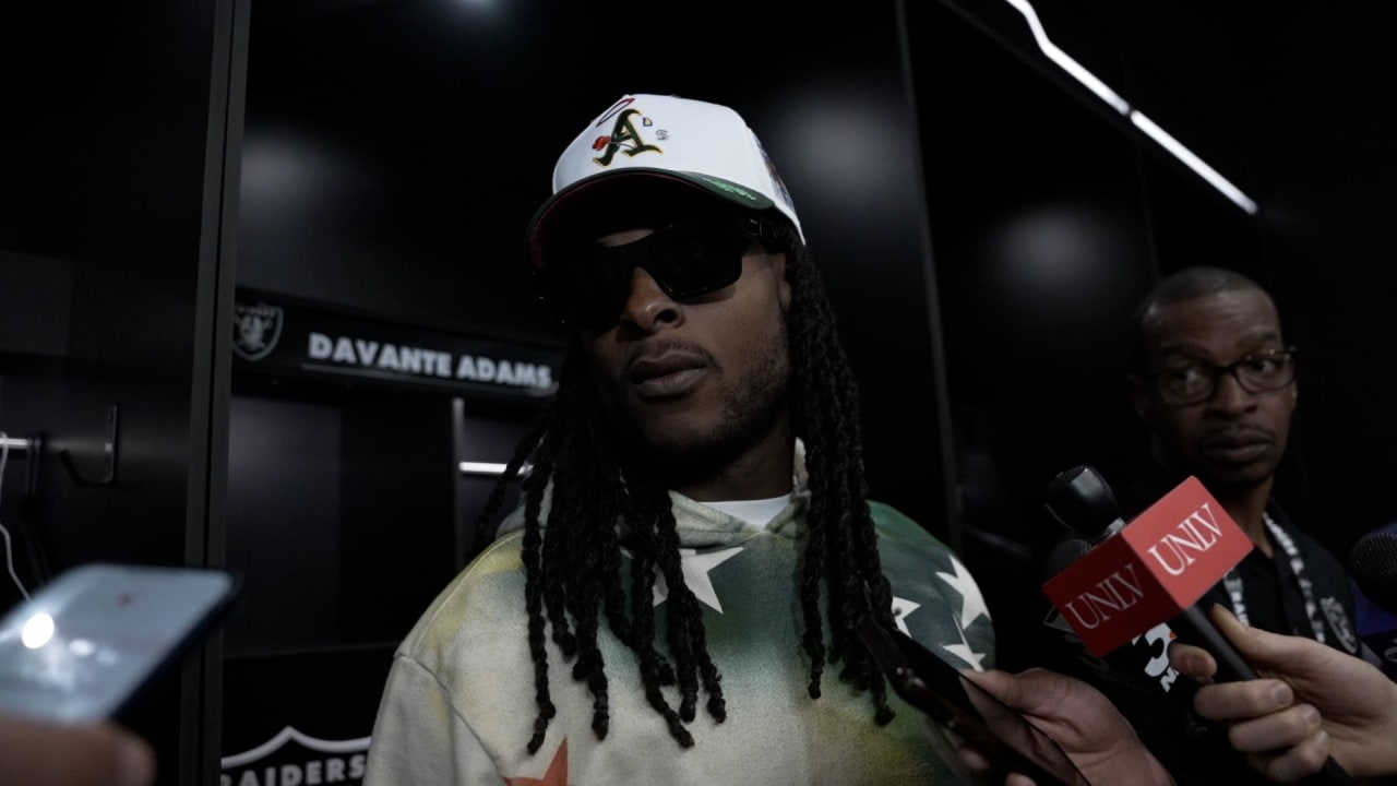 Davante Adams recaps win over the Jets in Week 10 | 2023 NFL Season