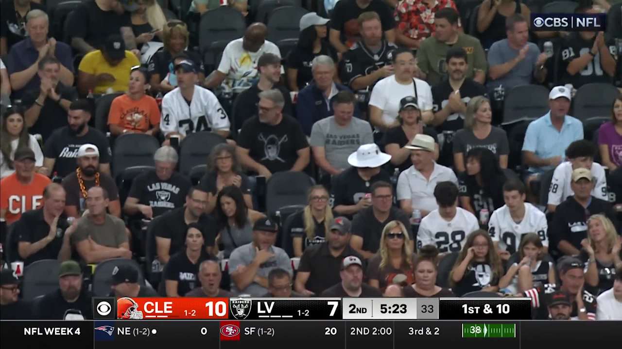 Raiders 2024 Week 4 Highlights vs. Browns Alexander Mattison's 24