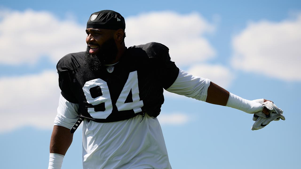 Christian Wilkins was determined to do his best for the Raiders