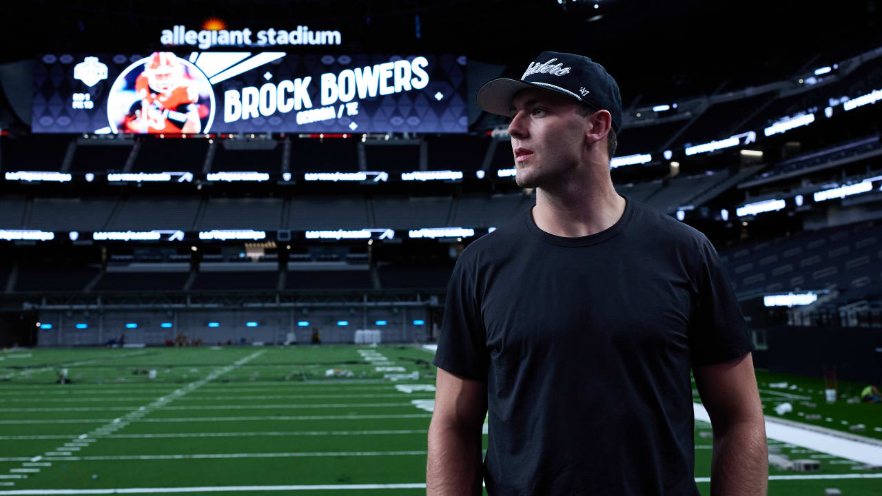 An inside look at Brock Bowers' first day with the Las Vegas Raiders