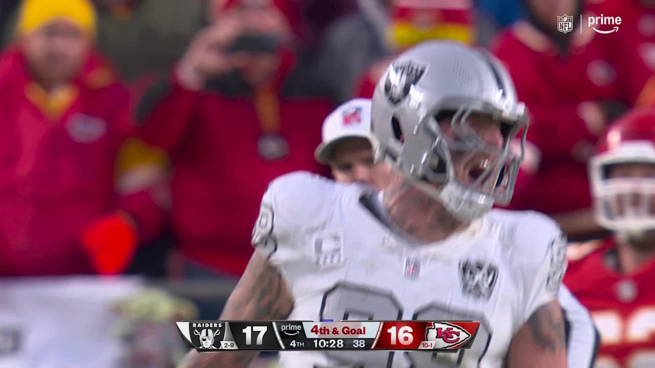 Raiders 2024 Week 13 Highlights vs. Kansas City Chiefs Maxx Crosby