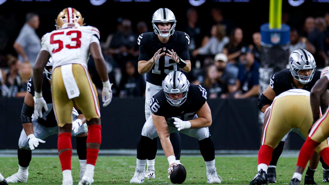 Image from Las Vegas Raiders preseason coverage.