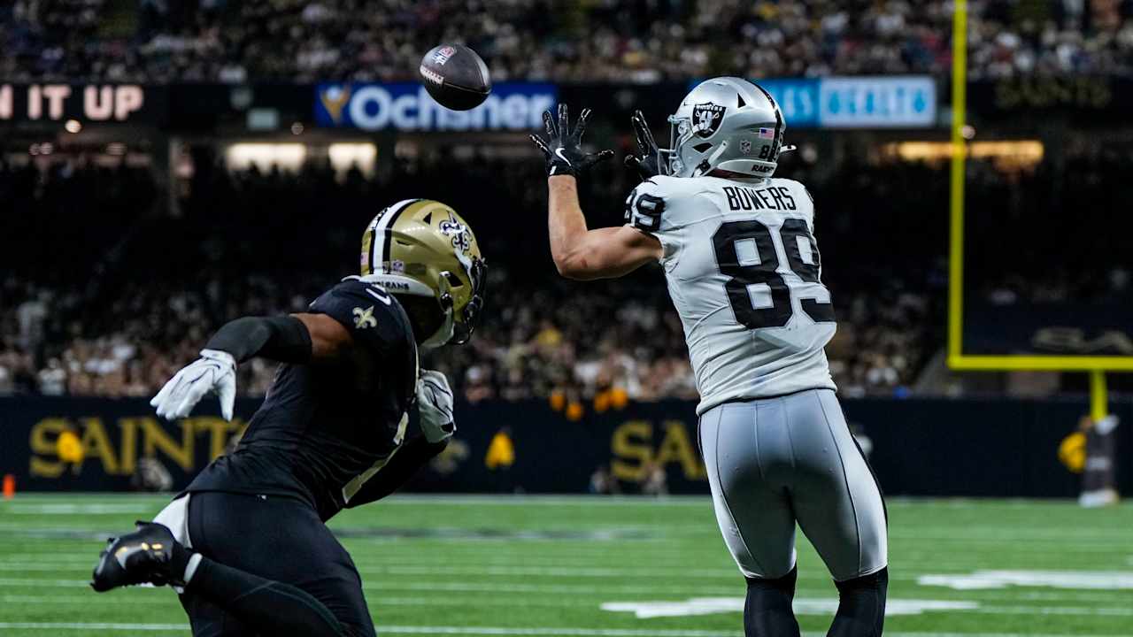 Raiders 2026 Week 3 Highlights vs. New Orleans Saints | Brock Bowers ...