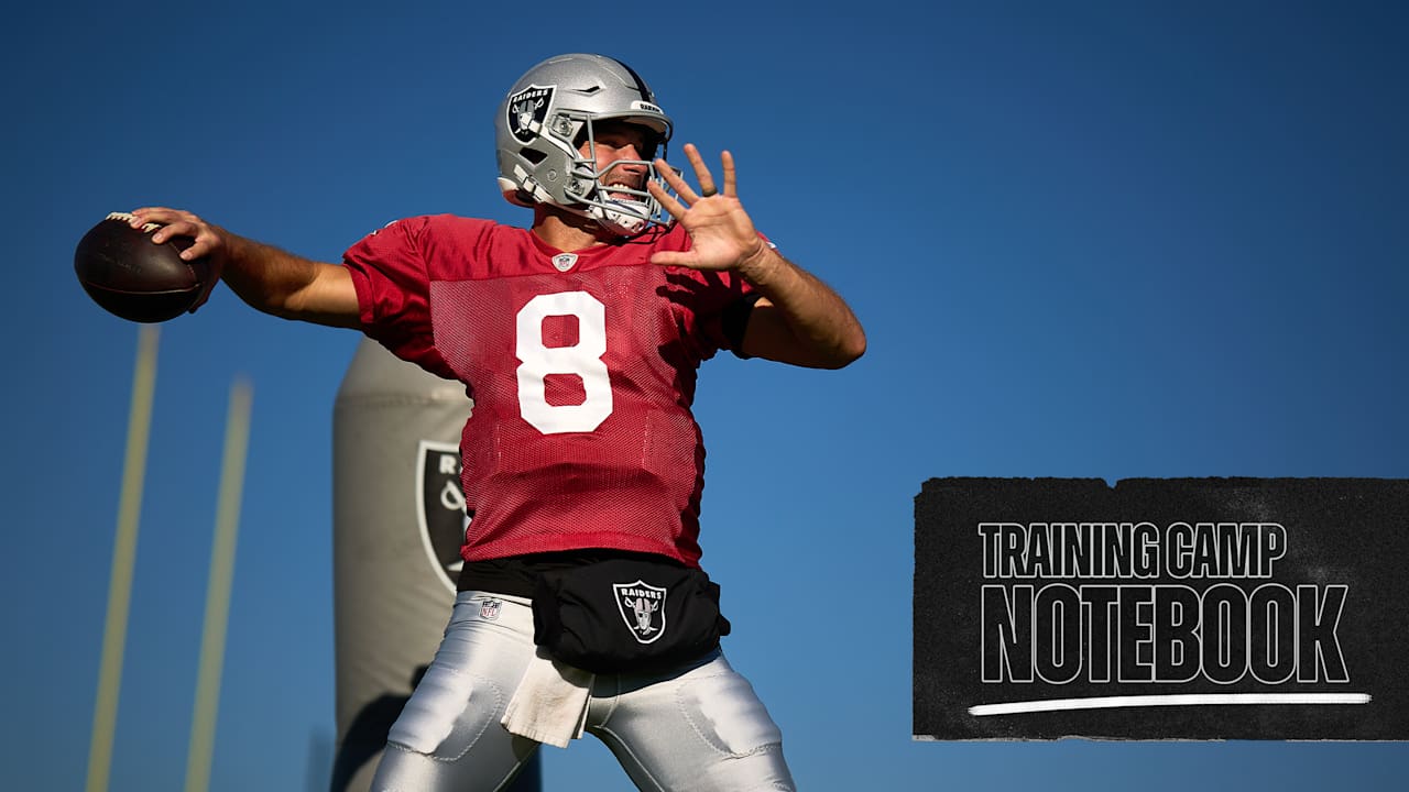 Training Camp Notebook 8/6: Kirk Cousins, Fernando Mendoza showcase their strengths - Las Vegas Raiders