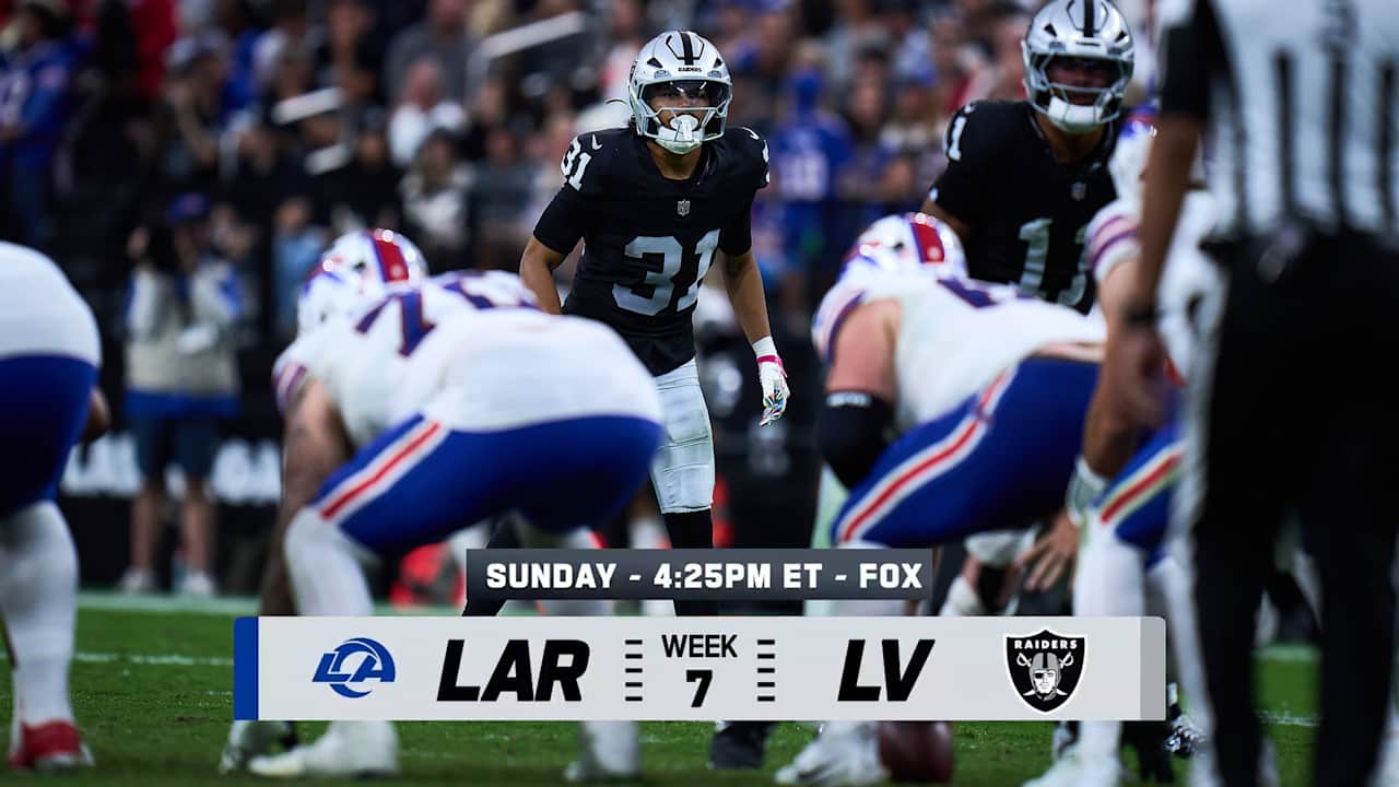 Raiders vs. Rams Week 7 preview | 2026 NFL Season | NFL Network | ESPN