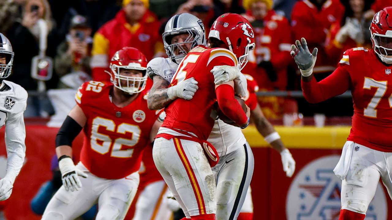 Raiders 2024 Week 13 Highlights vs. Kansas City Chiefs Maxx Crosby