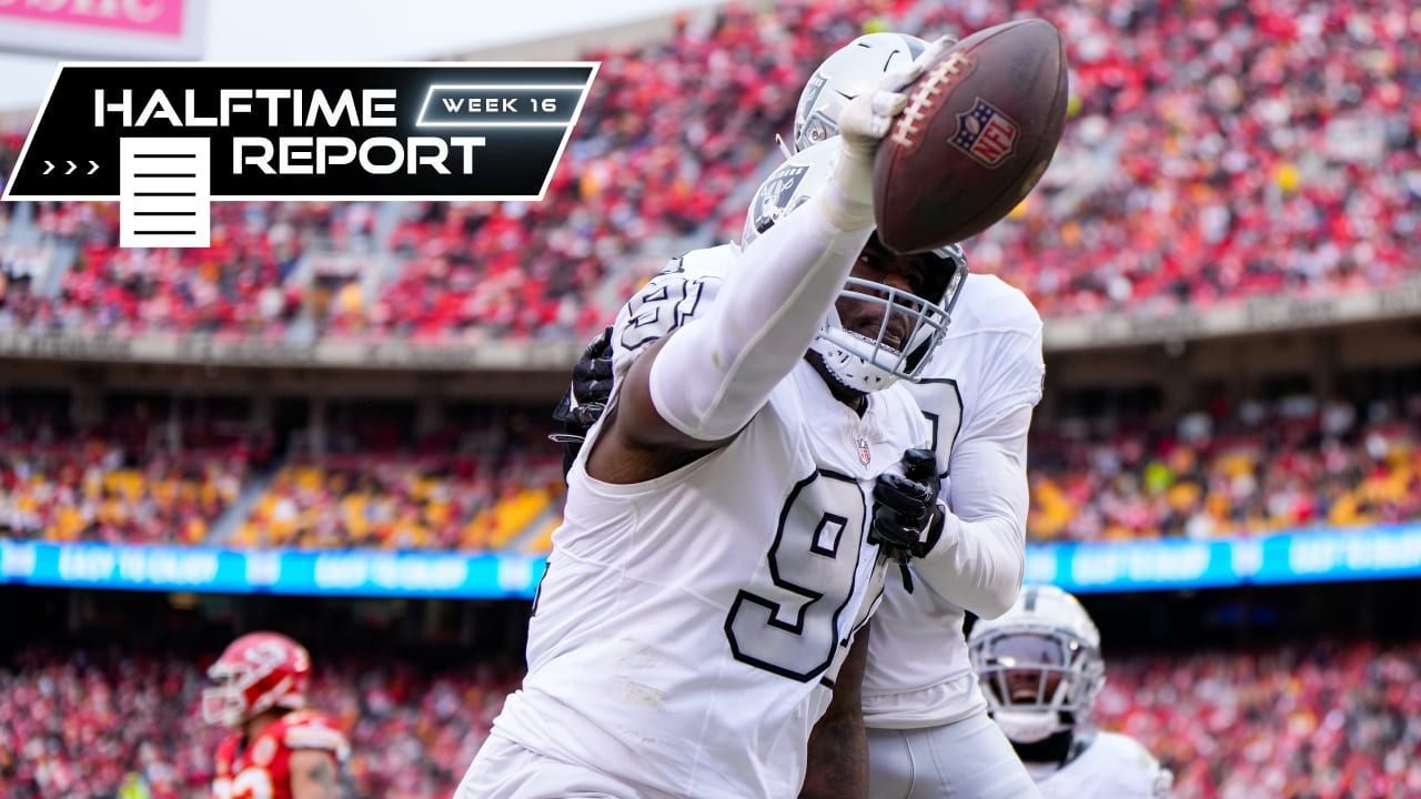 Halftime Report: A dynamic defense puts the Raiders ahead at half