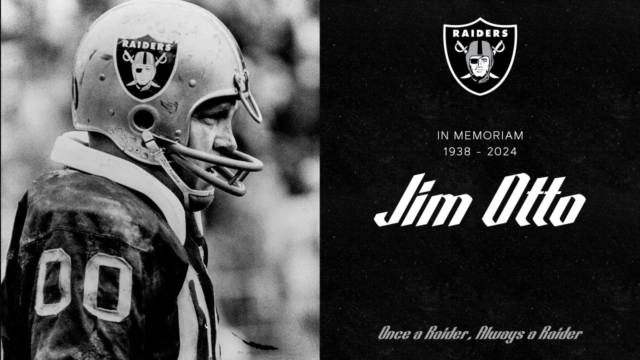 Raiders mourn the passing of Jim Otto