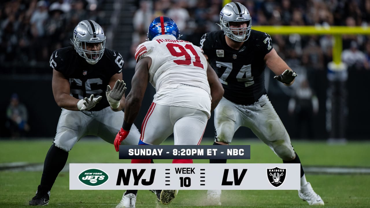 NFLN Raiders vs. Jets preview Week 10