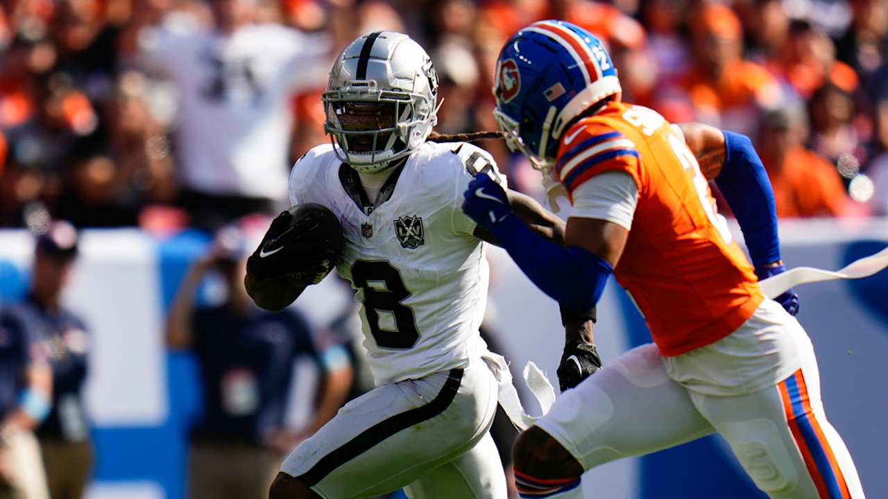 Raiders 2024 Week 5 Highlights vs. Broncos Ameer Abdullah's 40yard run