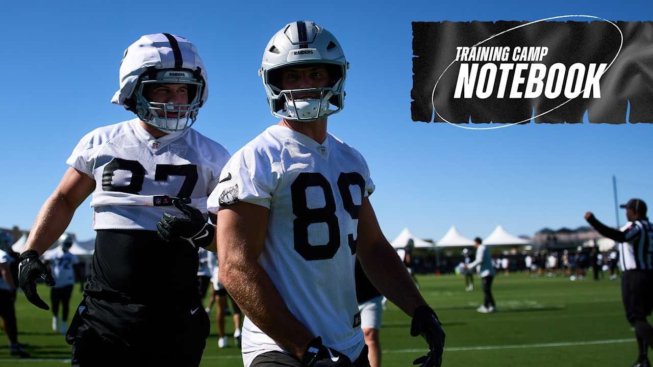 Raiders defensive tackle Keondre Coburn at practice