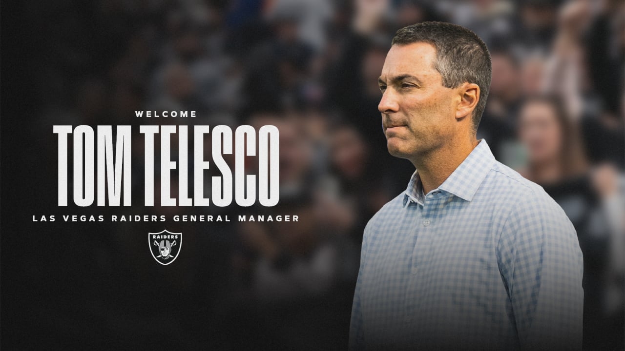 Os Raiders nomearam Tom Telesco como gerente geral