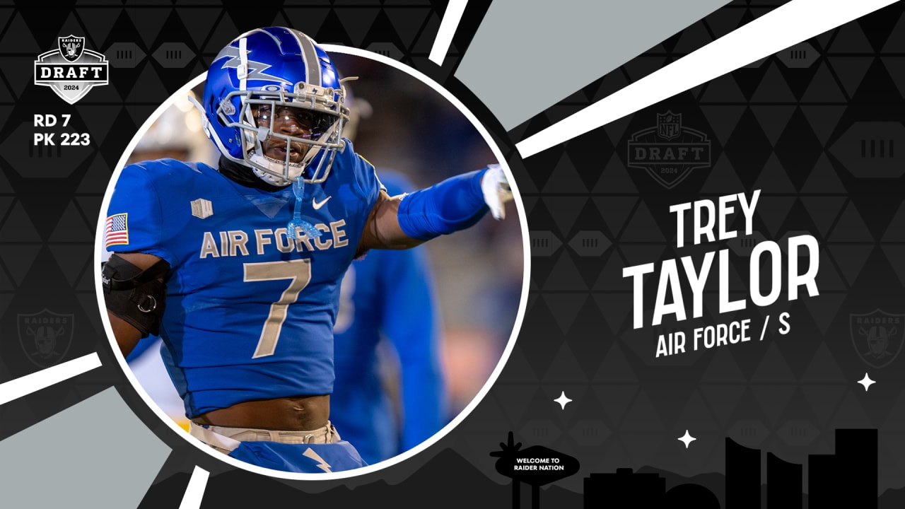 Raiders select S Trey Taylor in seventh round with No. 223 pick