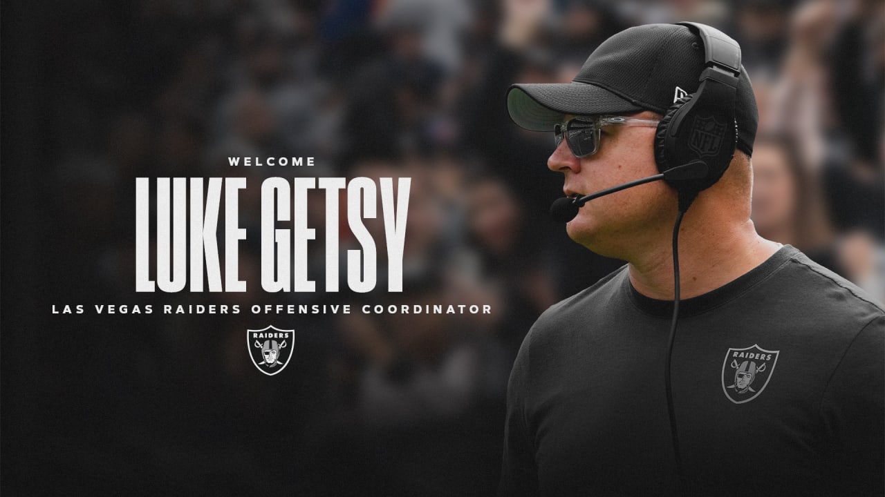 Luke Getsy is aangenomen als aanvallende coördinator voor de Las Vegas Raiders