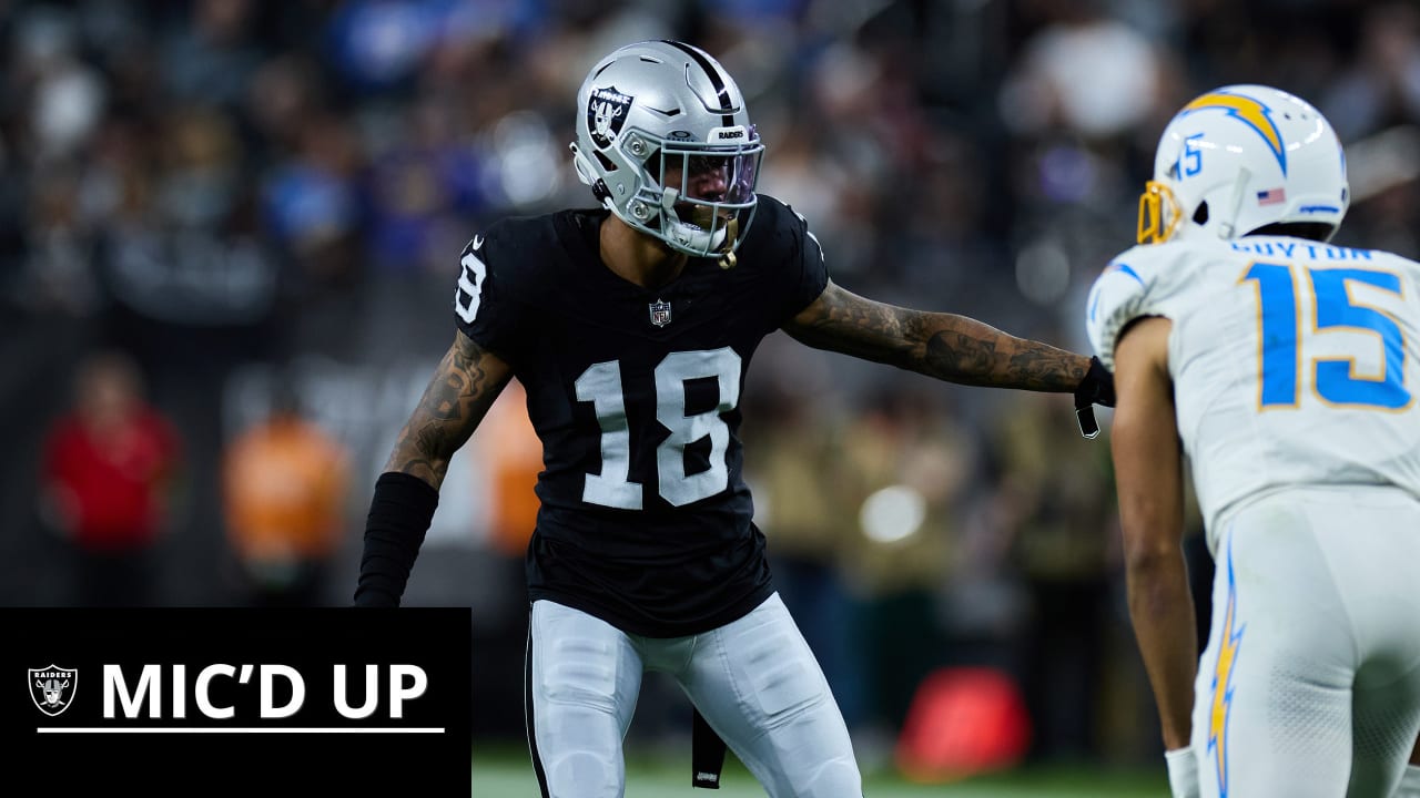 Jack Jones Makes One-Handed Pick-Six While Mic'd Up: 'I'm Trying To Join  the Party!', Raiders