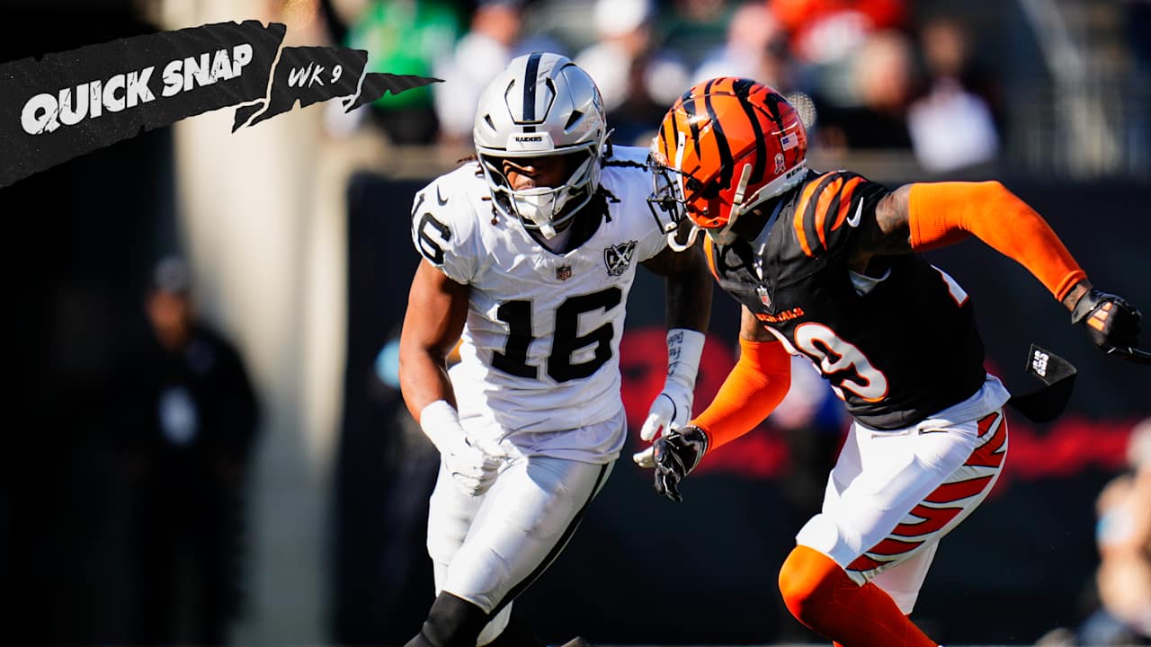 The Raiders are defeated by the Cincinnati Bengals 41-24