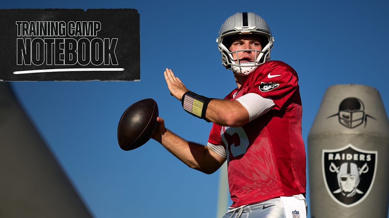 Training Camp Notebook 8/8: Fernando Mendoza sees increased reps, Kubiak reiterates expectations for practice