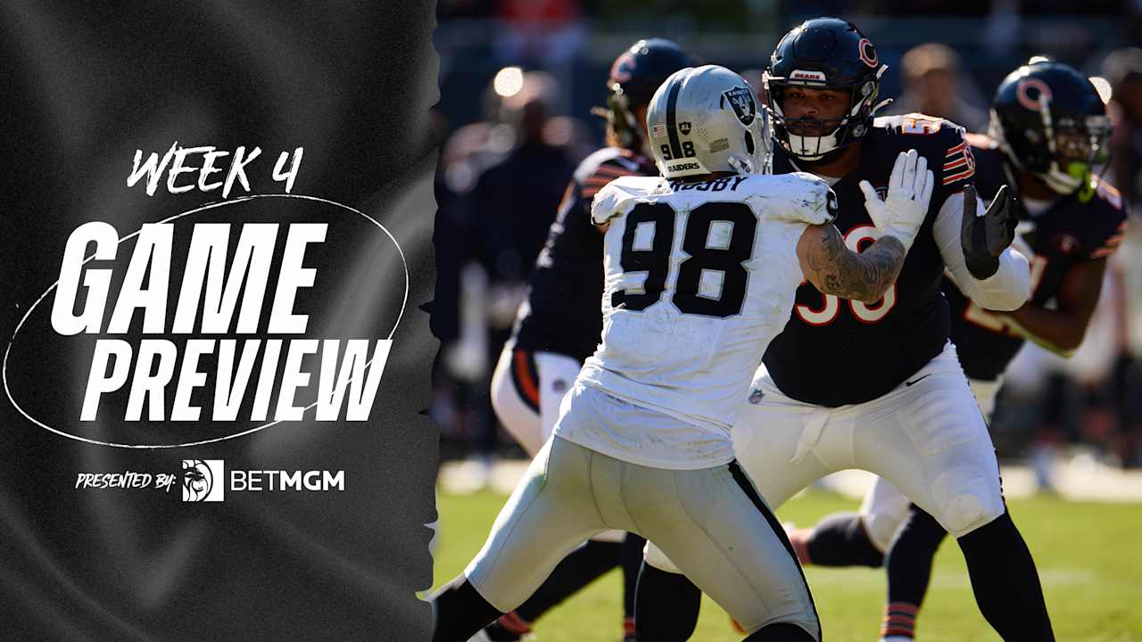 Game Preview: Raiders return home hoping to halt skid and Bears' momentum