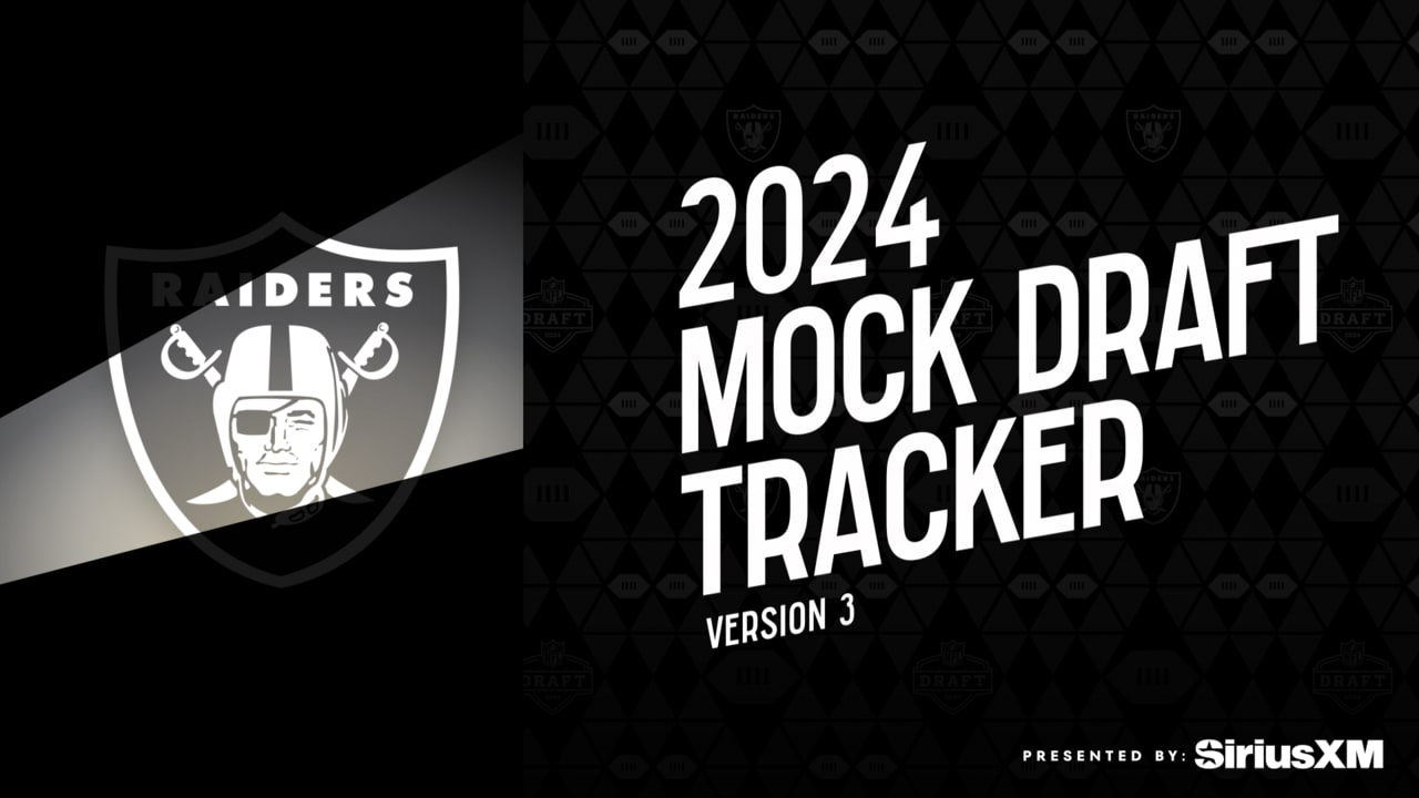 Raiders 2024 Mock Draft Tracker 3.0 What do experts think as Combine