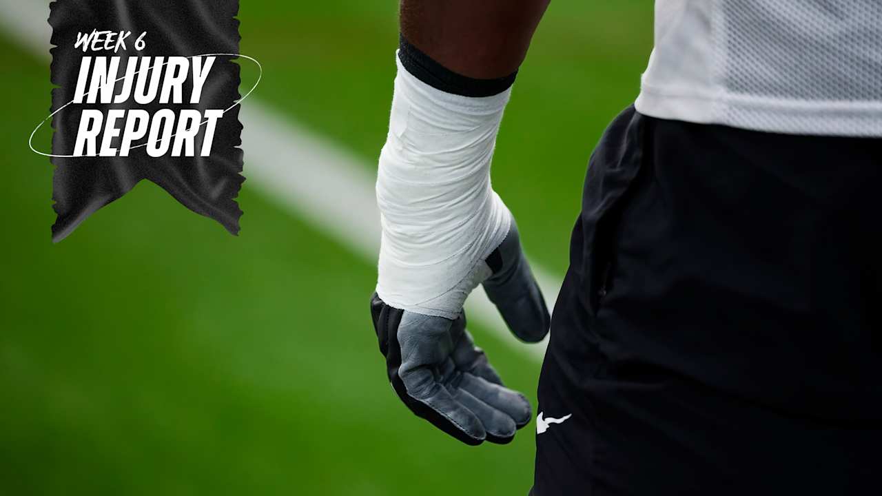 Raiders-Titans Week 6 Injury Report: Brock Bowers ruled out, AJ Cole ...
