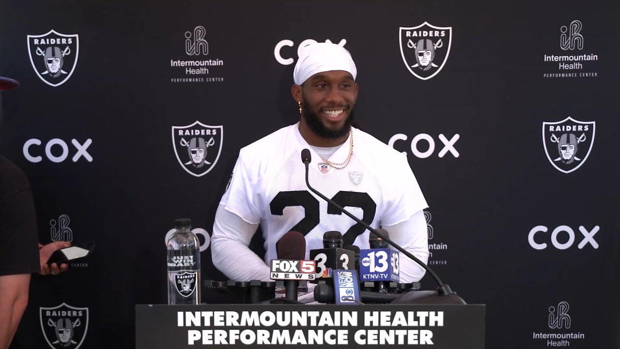 Alexander Mattison on being a Raider, Zamir White and more 2024 OTAs Press Conferences