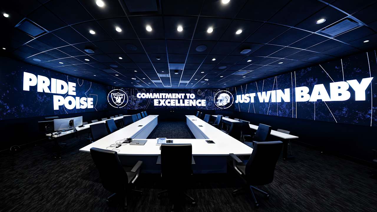 Raiders reveal upgraded draft war room