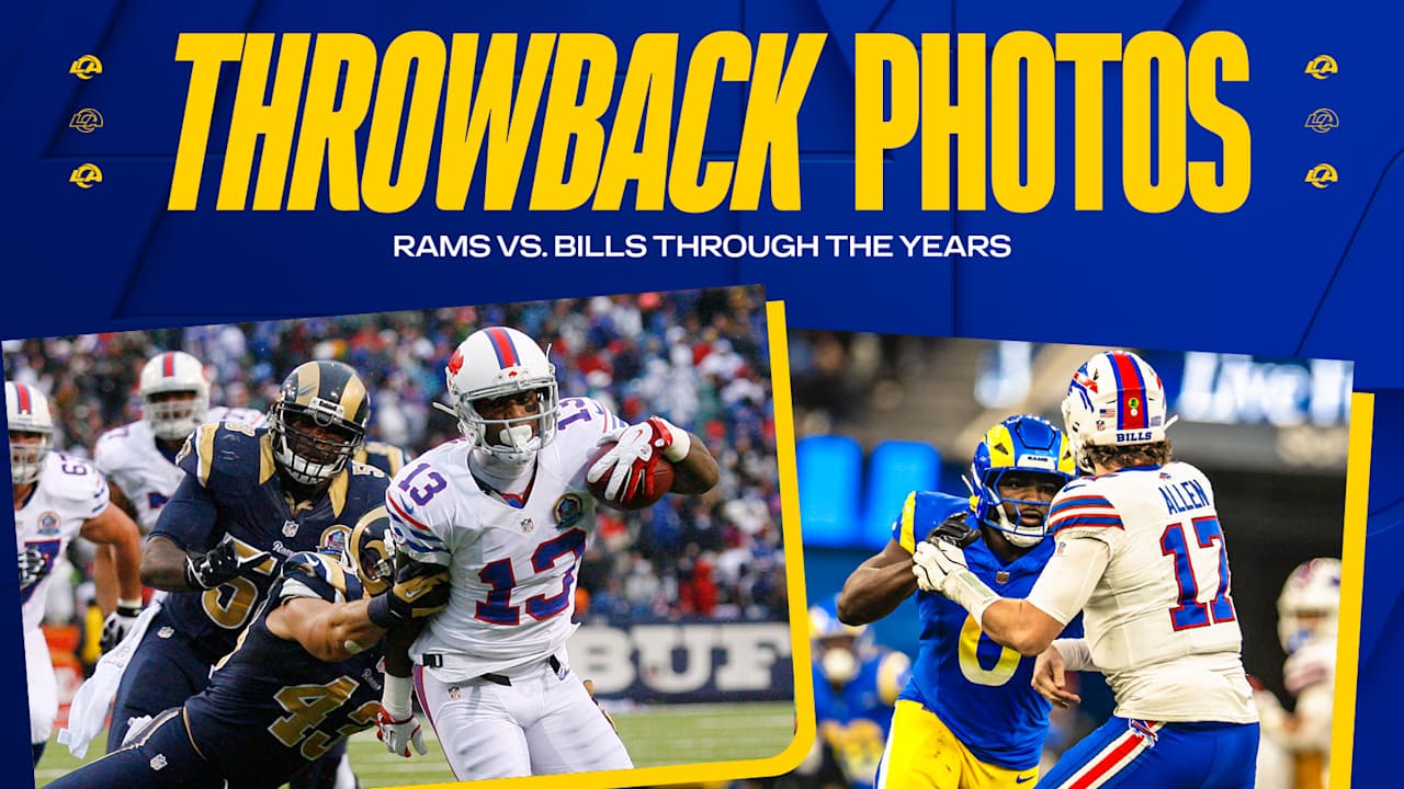 THROWBACK PHOTOS: Rams vs. Bills through the years