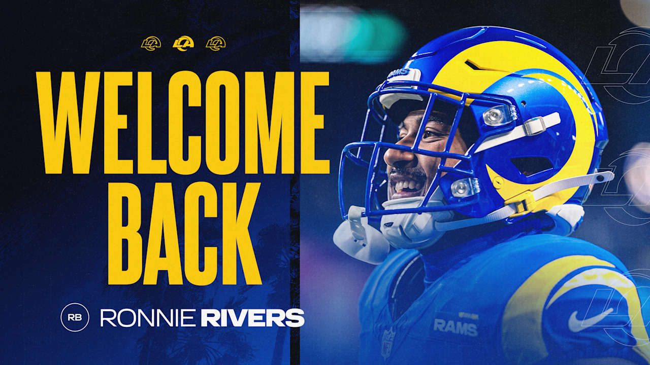 Rams re-sign running back Ronnie Rivers to one-year deal