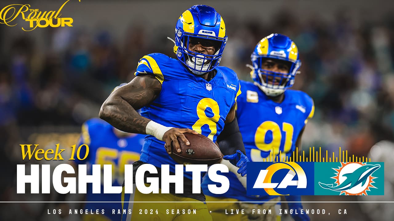 Rams best highlights from Monday Night Football vs. Miami Dolphins