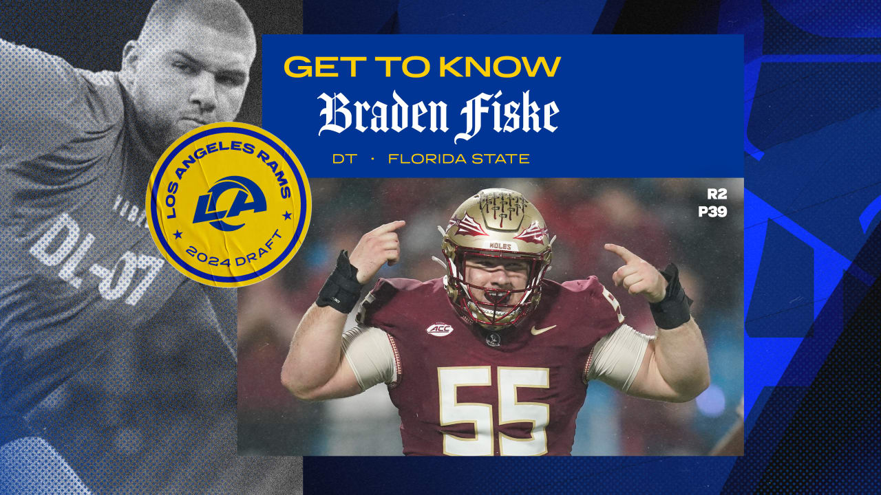 Get to know Florida State DT Braden Fiske | Pick 39