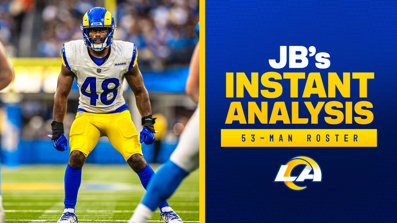 Los Angeles Rams 53-Man Roster Takeaways: Undrafted rookies and a ...