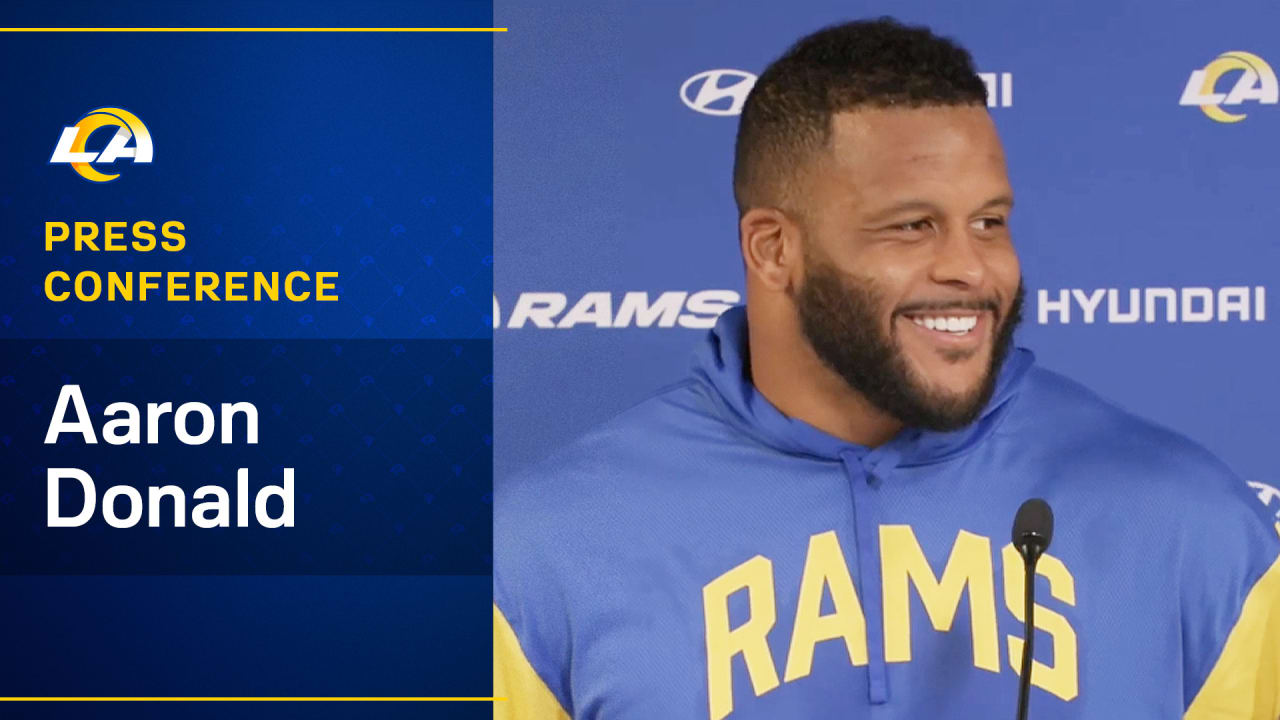 Rams defensive tackle Aaron Donald on defensive backs John Johnson III