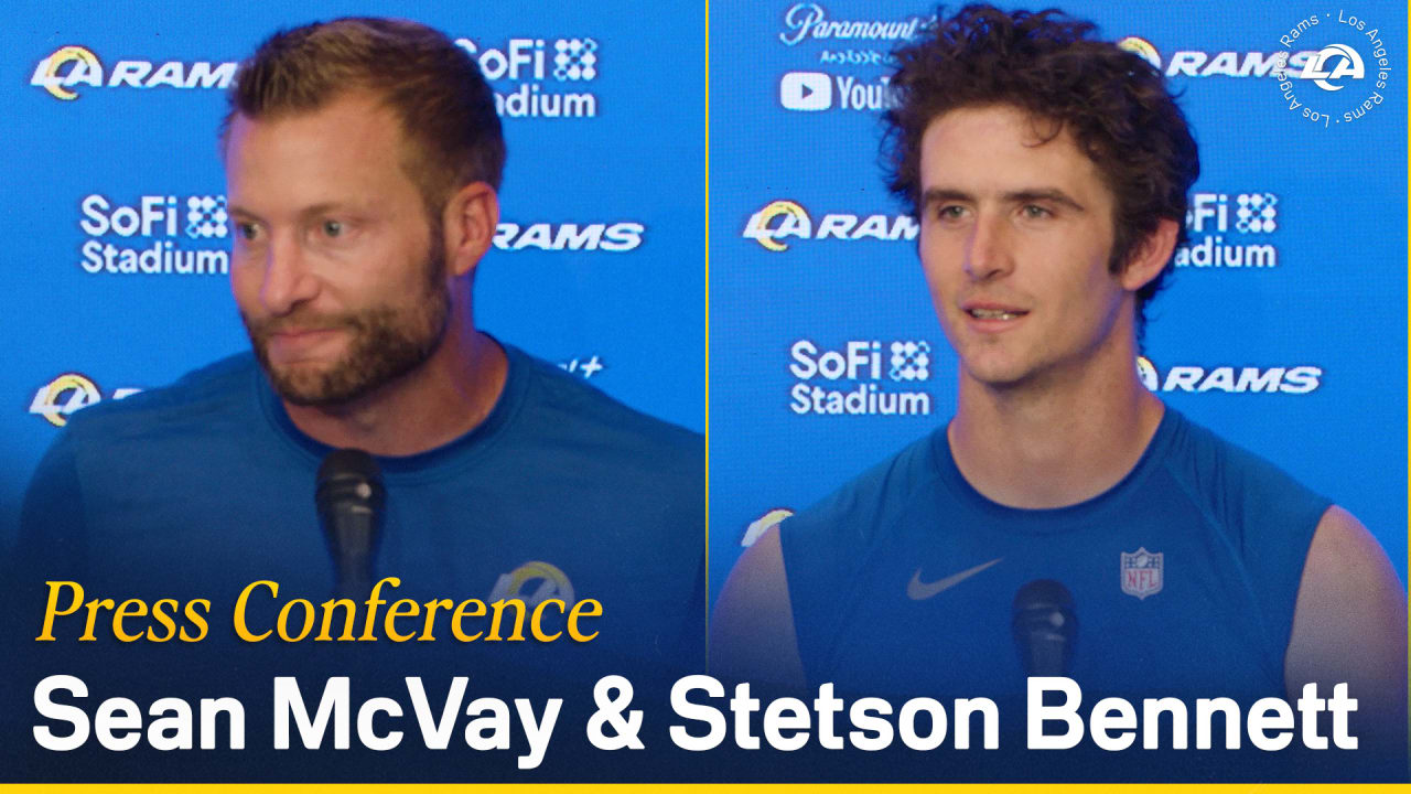 Los Angeles Rams Post Game Press Conference | Head coach Sean McVay ...