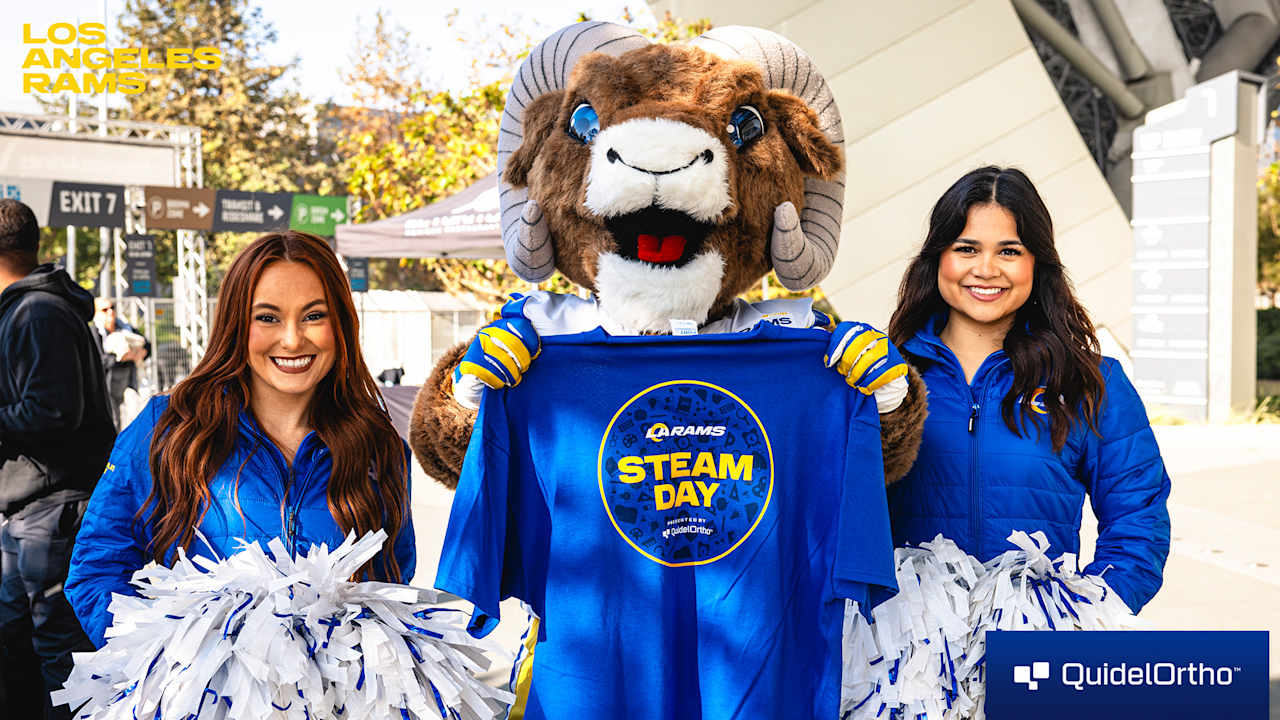 COMMUNITY PHOTOS: Rams Cheerleaders & Rampage host local students at ...