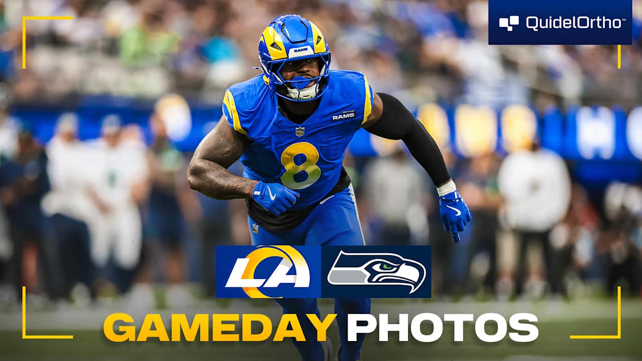 GAME PHOTOS: Rams face Seattle Seahawks in Week 18 at SoFi Stadium
