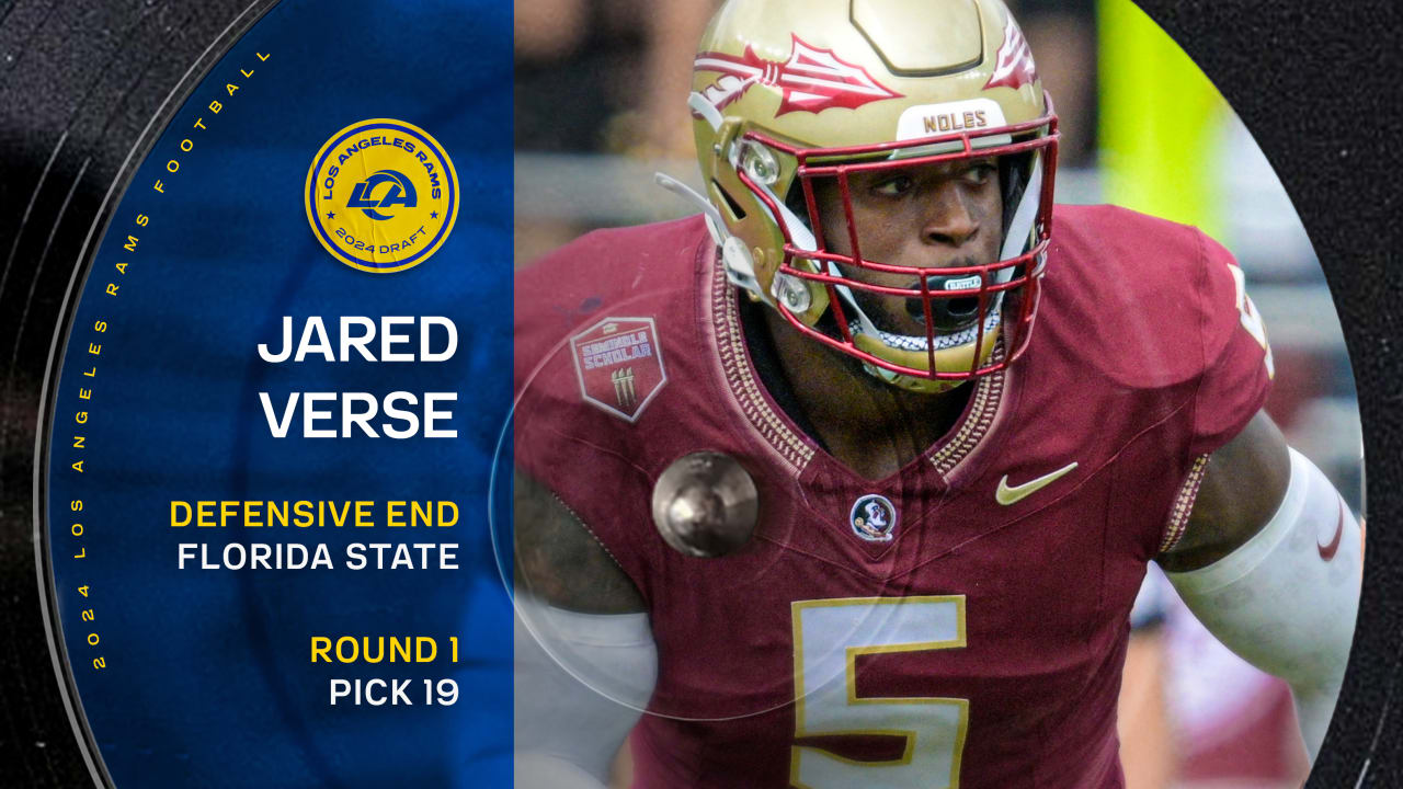 PHOTOS Meet new Rams DE Jared Verse 2024 NFL Draft