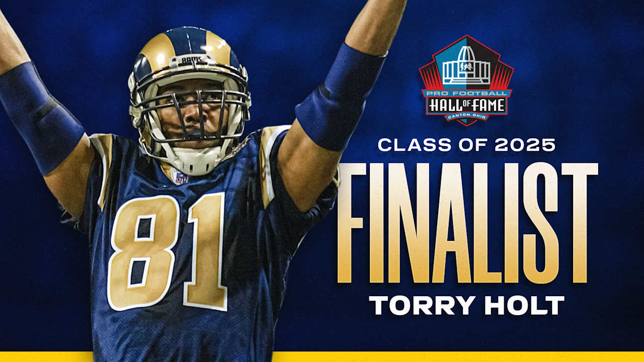 Torry Holt named finalist for Pro Football Hall of Fame's Class of 2025