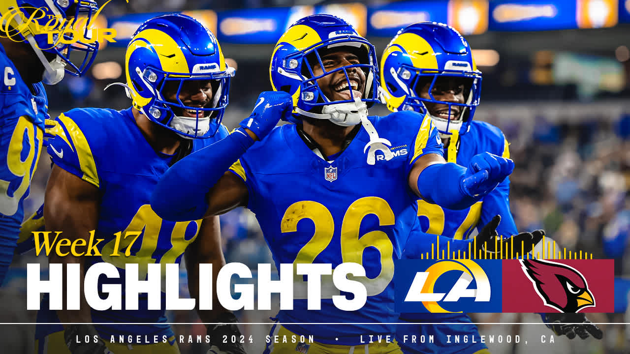 Rams best highlights vs. Arizona Cardinals in Week 17 win at SoFi Stadium